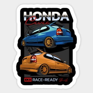 Civic EK9 Race Ready Sticker